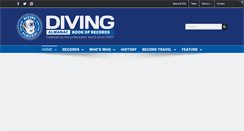 Desktop Screenshot of divingalmanac.com